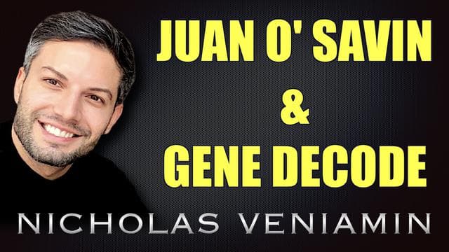 Gene Decode, Juan O‘ Savin a Nicholas Veniamin rozhovor (12.7.2021)