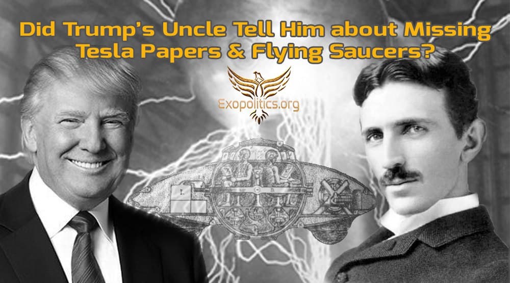 Povedal Trumpovi jeho strýko o chýbajúcich dokumentoch Tesly a lietajúcich tanieroch?
