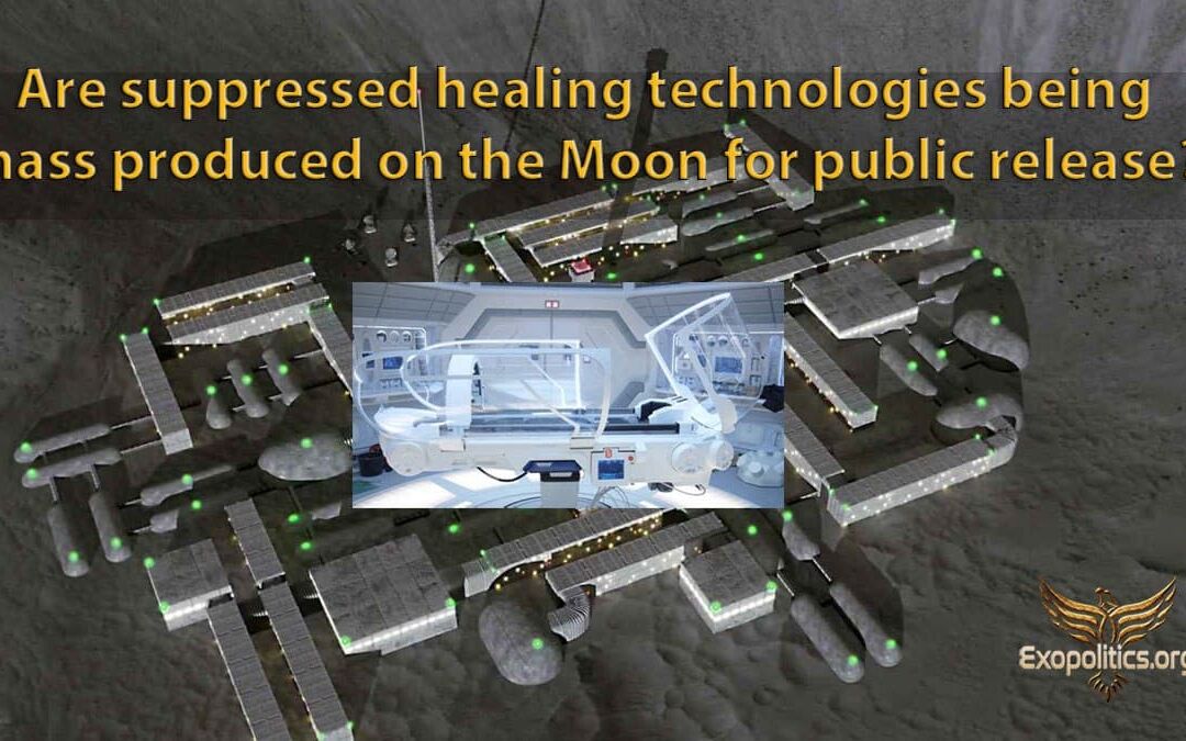 Sú potlačené liečebné technológie masovo vyrábané na Mesiaci pre zverejnenie?