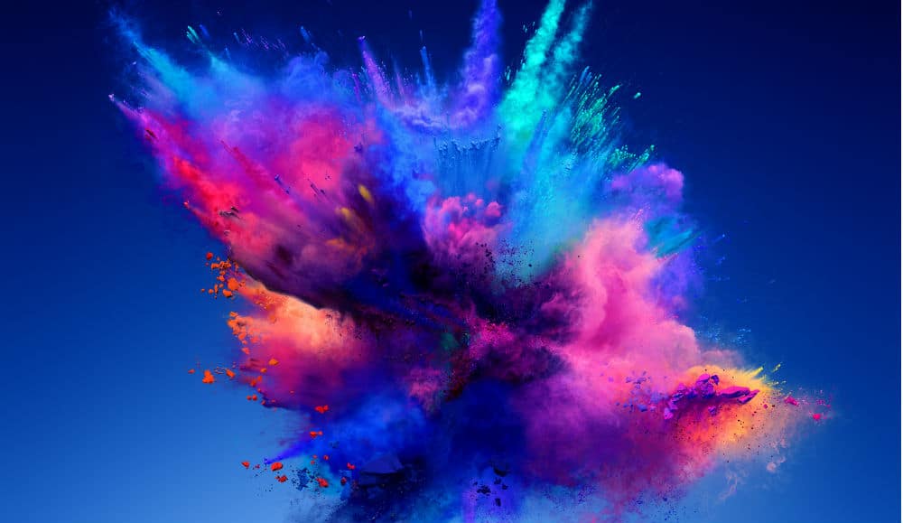 Působení barev přírody