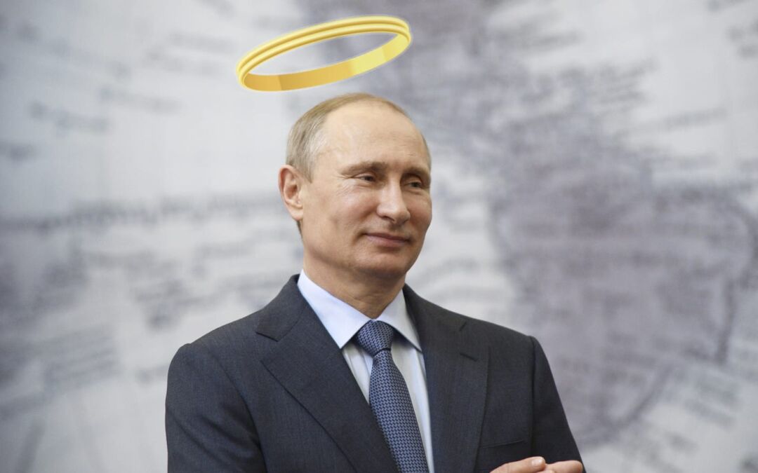 Putin je veľký cár, ktorý je rozhodnutý svet zbaviť Babylonského otroctva od uctievačov Satana a chazarskej špiny. Všetko to robí v tajnosti krok po kroku.