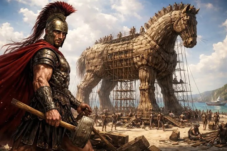 🛡️ Trójská past – Proč největší nebezpečí pro tvé energetické pole přichází v přestrojení za „dar“